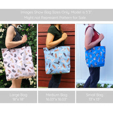 Load image into Gallery viewer, Husky Tote Bag - Pink