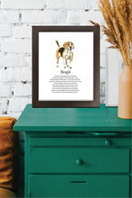 Load image into Gallery viewer, Beagle Poem Print (Frame Not Included)