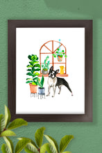 Load image into Gallery viewer, Boston Terrier Home Print (Frame Not Included)