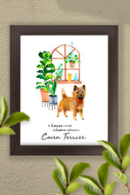 Load image into Gallery viewer, Cairn Terrier Home Print (Frame Not Included)