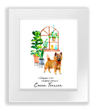 Load image into Gallery viewer, Cairn Terrier Home Print (Frame Not Included)