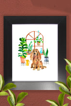 Load image into Gallery viewer, Cocker Spaniel Home Print (Frame Not Included