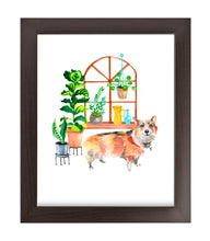 Load image into Gallery viewer, Corgi Home Print (Frame Not Included)