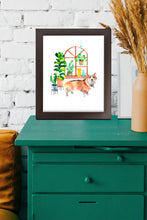 Load image into Gallery viewer, Corgi Home Print (Frame Not Included)