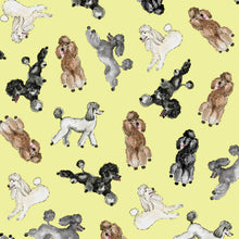 Load image into Gallery viewer, Poodle Tote Bag - Yellow