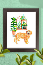Load image into Gallery viewer, Golden Retriever Home Print (Frame Not Included