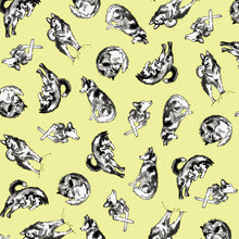 Load image into Gallery viewer, Husky Tote Bag - Yellow