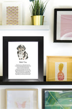 Load image into Gallery viewer, Shih Tzu Poem Print (Frame Not Included)