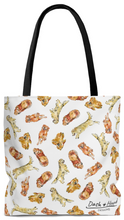 Load image into Gallery viewer, Golden Retriever Tote Bag - White
