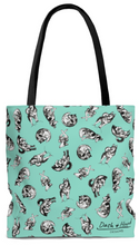 Load image into Gallery viewer, Husky Tote Bag - Aqua
