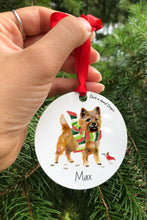 Load image into Gallery viewer, Cairn Terrier Aluminum Ornament
