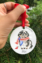 Load image into Gallery viewer, Shih Tzu Aluminum Ornament
