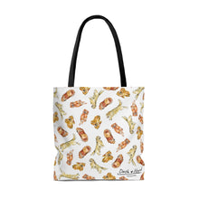Load image into Gallery viewer, Golden Retriever Tote Bag - White
