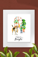 Load image into Gallery viewer, Beagle Home Print (Frame Not Included)
