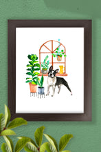 Load image into Gallery viewer, Boston Terrier Home Print (Frame Not Included)

