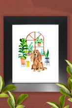 Load image into Gallery viewer, Cocker Spaniel Home Print (Frame Not Included
