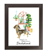 Load image into Gallery viewer, Dachshund Home Print (Frame Not Included)

