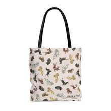 Load image into Gallery viewer, Dachshund Tote Bag - Blush
