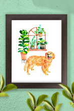 Load image into Gallery viewer, Golden Retriever Home Print (Frame Not Included
