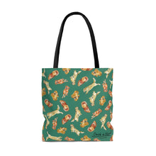 Load image into Gallery viewer, Golden Retriever Tote Bag - Green
